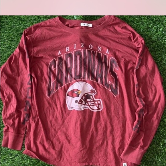 47 Red Cardinals Long Sleeve Tee - Picture 1 of 2